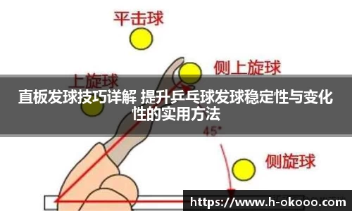 直板发球技巧详解 提升乒乓球发球稳定性与变化性的实用方法